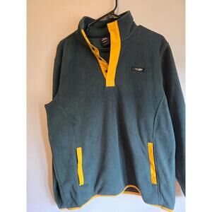 Oakley Men’s Dark Green Pullover Fleece Sweater (M)